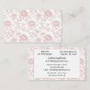 Pesquisar por shabby cartao de visita Elegante