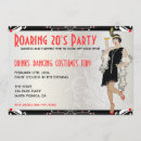 Pesquisar por menina flapper convites Os anos 20 rujir