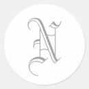 Pesquisar por monograma n adesivos Elegante
