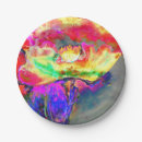 Pesquisar por abstratos da pintura pratos Floral