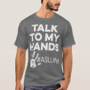 Pesquisar por sinais das c camisetas Mão