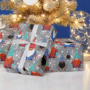 Pesquisar por desenhos animados do natal papel de presente Desenhado