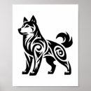 Pesquisar por lobo tribal pôsteres Cão
