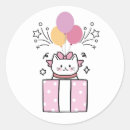 Pesquisar por gatos do aniversário adesivos Gato fofo