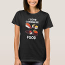 Pesquisar por eu amo arroz camisetas Sushi