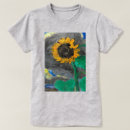 Pesquisar por arte do girassol camisetas Flores