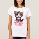 Pesquisar por cor rosa gatinho femininas camisetas Engraçado