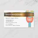 Pesquisar por endocrinologista cartao de visita Elegante