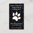 Pesquisar por cão gato cartao de visita Patas