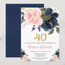 Pesquisar por claro dos azul aniversário convites Floral