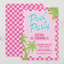 Pesquisar por pink party convites Girl