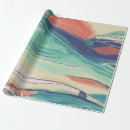 Pesquisar por pintado à mão papel de presente Azul