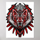 Pesquisar por lobo tribal pôsteres Tatuagem