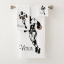Pesquisar por jogadores futebol banho toalhas Preto e branco