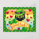 Pesquisar por sorte cartoes postais Leprechaun