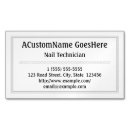 Pesquisar por manicures padrao cartao de visita Simples