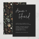 Pesquisar por e floral branco do casamento convites Moderno