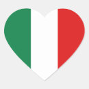 Pesquisar por coração italiano adesivos Bandeira de italia