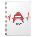 Pesquisar por bombeiros cadernos de notas Vermelho