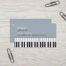 Pesquisar por músico cartao de visita Pianista