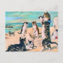 Pesquisar por gatinhos vintage cartoes postais Único