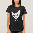 Pesquisar por galinhas loucas camisetas For her
