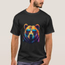 Pesquisar por urso com óculos de sol camisetas Vida selvagem