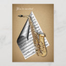 Pesquisar por do saxofone convites Jazz