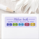 Pesquisar por macarons etiquetas endereco retorno Francês