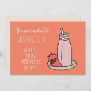 Pesquisar por milkshake convites Morango