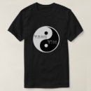 Pesquisar por símbolo de yang do yin camisetas Taijitu