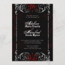 Pesquisar por vermelho preto casamento convites Elegante