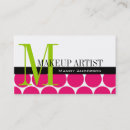 Pesquisar por hot pink cartao de visita Monograma