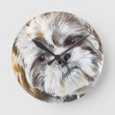 Pesquisar por cão do tzu shih de relogios de parede Shitzu