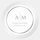 Pesquisar por aniversário de de prata casamento adesivos Monograma