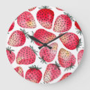 Pesquisar por fundo morangos relogios de parede Natureza