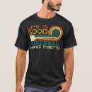 Pesquisar por a vida é boa camisetas Moderno