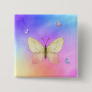 Pesquisar por arte e da borboleta botons Aquarela