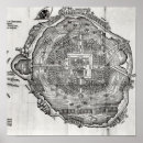 Pesquisar por mapas históricos do vintage pôsteres México