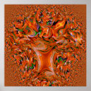 Pesquisar por árvore fractal pósteres pôsteres Verde