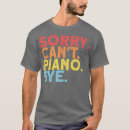 Pesquisar por jogador de piano camisetas Pai