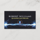 Pesquisar por eletricista fora serviço padrao de cartao de visita Moderno