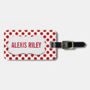 Pesquisar por bolinhas vermelhas bagagem tags Moderno