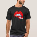 Pesquisar por lábios pop camisetas Vermelho