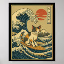 Pesquisar por sol japonês artes pôsteres Praia