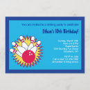 Pesquisar por bowling birthday party convites Bola de boliche