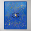 Pesquisar por lua azul pôsteres Boho
