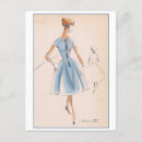 Pesquisar por vestido azul cartoes postais Design