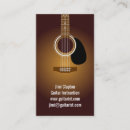 Pesquisar por guitarra cartao de visita Instrutor da guitarra