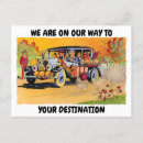 Pesquisar por funny vintage cartoes postais Carro